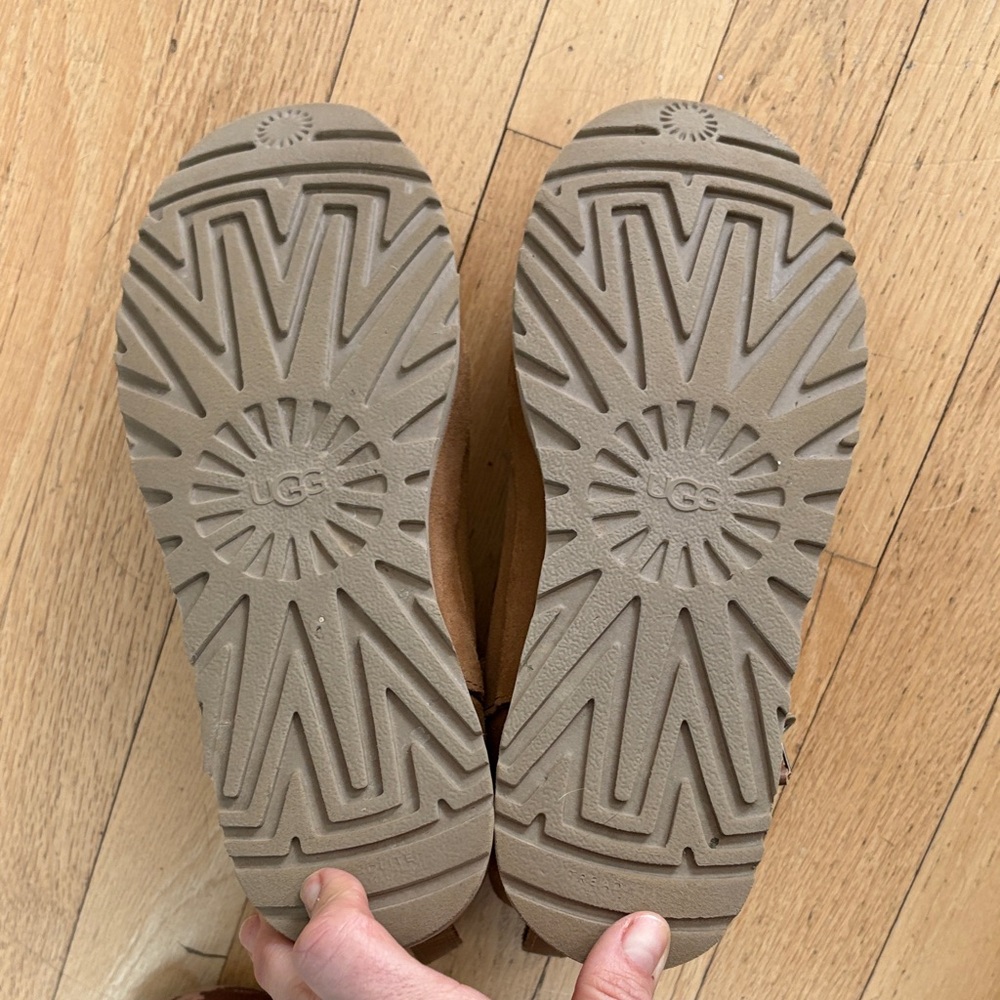 UGG Chestnut Suede Mini Boots - Picture 6 of 6